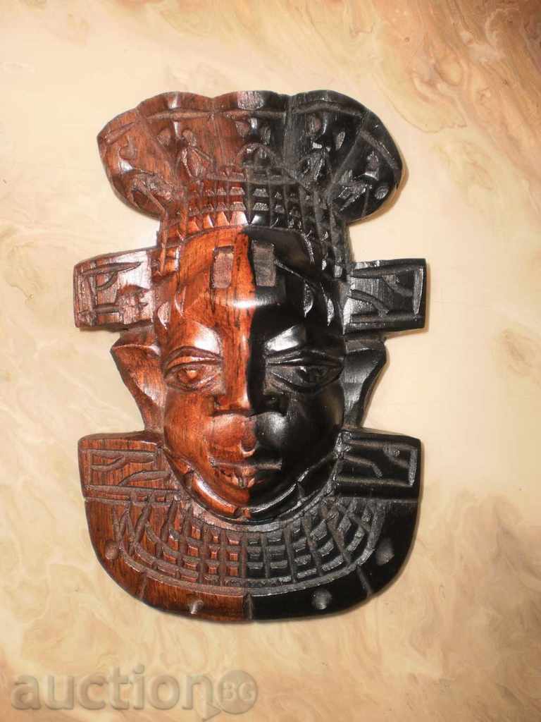 African ebony mask - bigger with price 75.00 BGN | € 38.35 African ebony mask - bigger with price 75.00 BGN | € 38.35