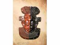 African ebony mask - bigger