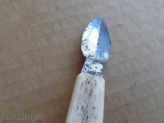 Vechi bisturiu, scrisori de cuțit pumnal lama nozhka - 6