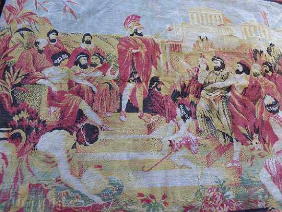 Ancient wall carpet, woven pan, honeysuckle, painting with price 139.00 BGN | € 71.07