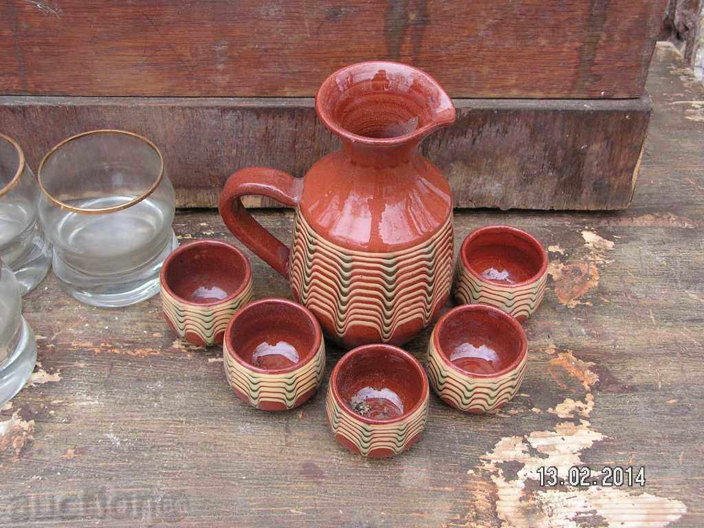 2195. STAR SERVICE FOR CRAZY GRAYED CERAMICS with price 20.00 BGN | € 10.23 2195. STAR SERVICE FOR CRAZY GRAYED CERAMICS with price 20.00 BGN | € 10.23