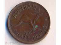 Australia 1/2 penny 1950 year