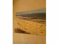 Καρτ ποστάλ Primorsko MMC παραλία 1990