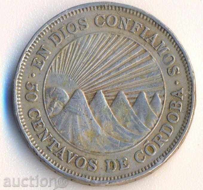 Nicaragua 50 centavos 1954