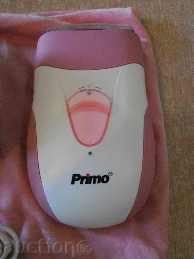 Delivery of Epilator "Primo" working Delivery of Epilator "Primo" working