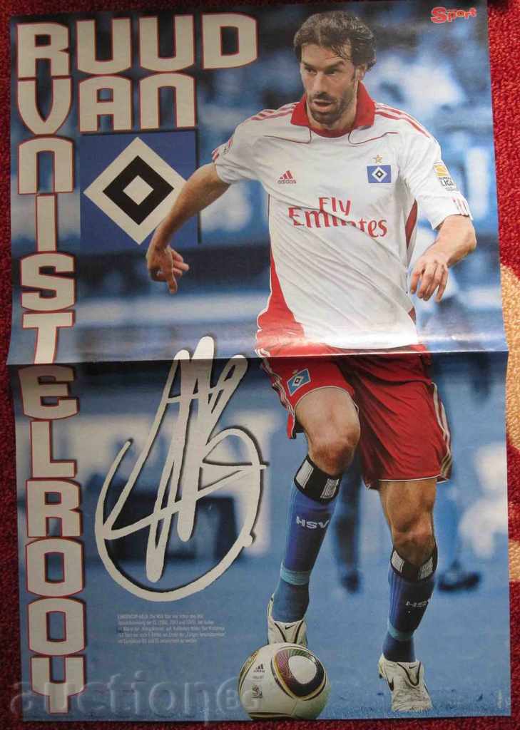 poster fotbal Van Nistelrooy