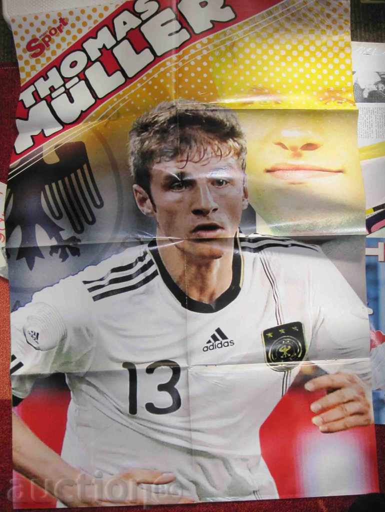 football poster Thomas Müller / Bundesliga