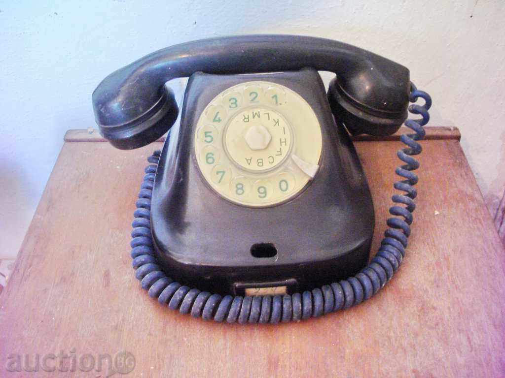 Old bakelite phone