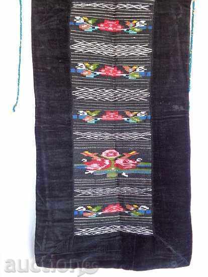 Antique embroidered apron, costume