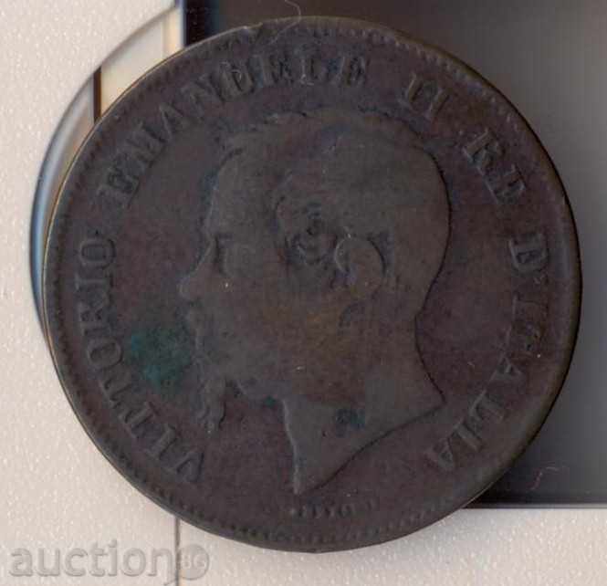 Италия 5 чентезими 1861м с цена € 1.53 | 2.99 лв.