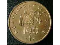 100 φράγκα το 1976 Νέα Καληδονία