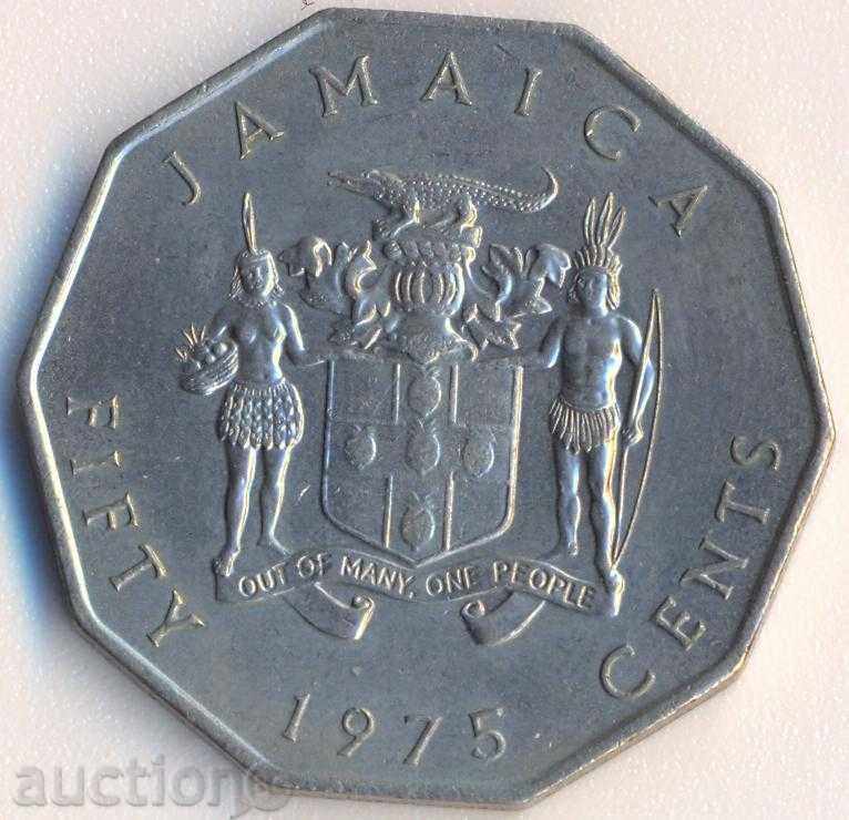 Jamaica 50 cents 1975 year, 31 mm.
