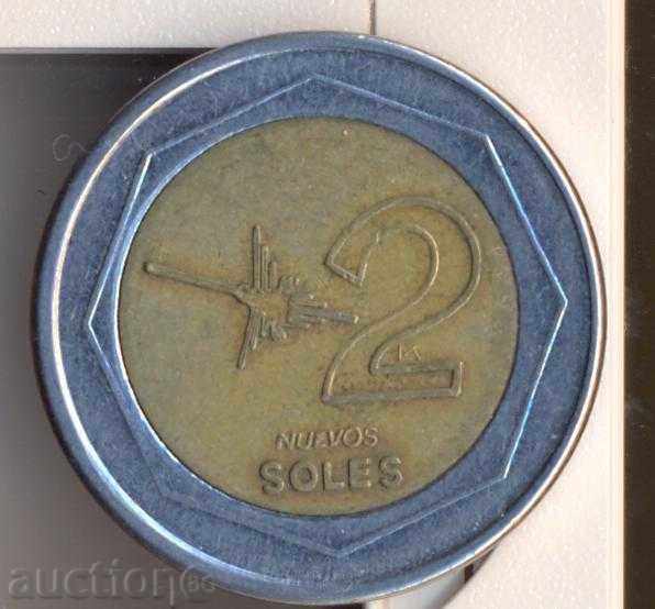 Peru 2 nuevos soles 1994 year