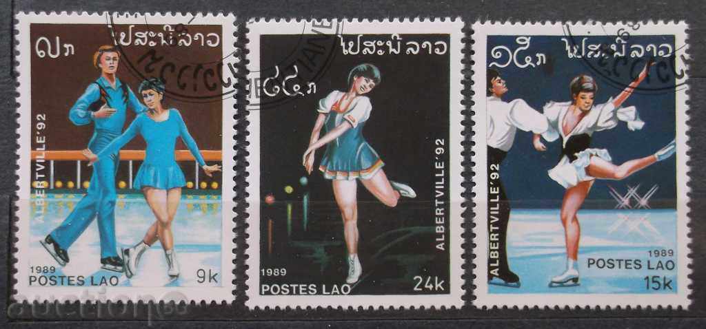 Laos - Olympique Albertville 92 with price 1.30 BGN | € 0.66 Laos - Olympique Albertville 92 with price 1.30 BGN | € 0.66