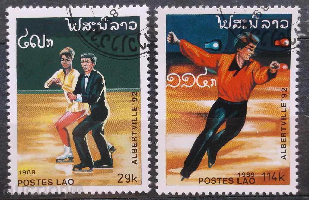 Auction Laos - Olympique Albertville 92 Auction Laos - Olympique Albertville 92