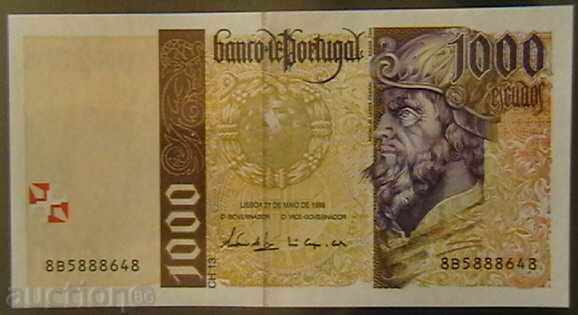 1000 escudos 1998 Portugalia
