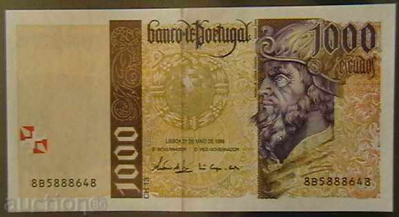 1000 escudos 1998 Portugalia