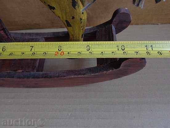 Old wooden toy horse, the wooden horse - 5 Old wooden toy horse, the wooden horse - 5