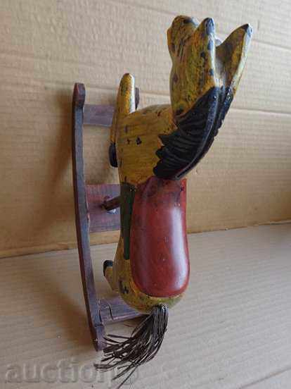 Old wooden toy horse, the wooden horse - 7 Old wooden toy horse, the wooden horse - 7