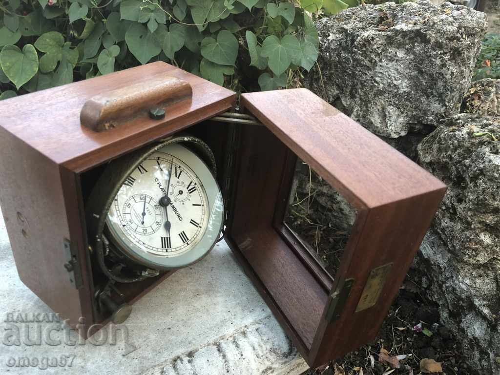 Παράδοση Θαλάσσιος χρονογράφος CARL PLATH Γερμανία Παράδοση Θαλάσσιος χρονογράφος CARL PLATH Γερμανία