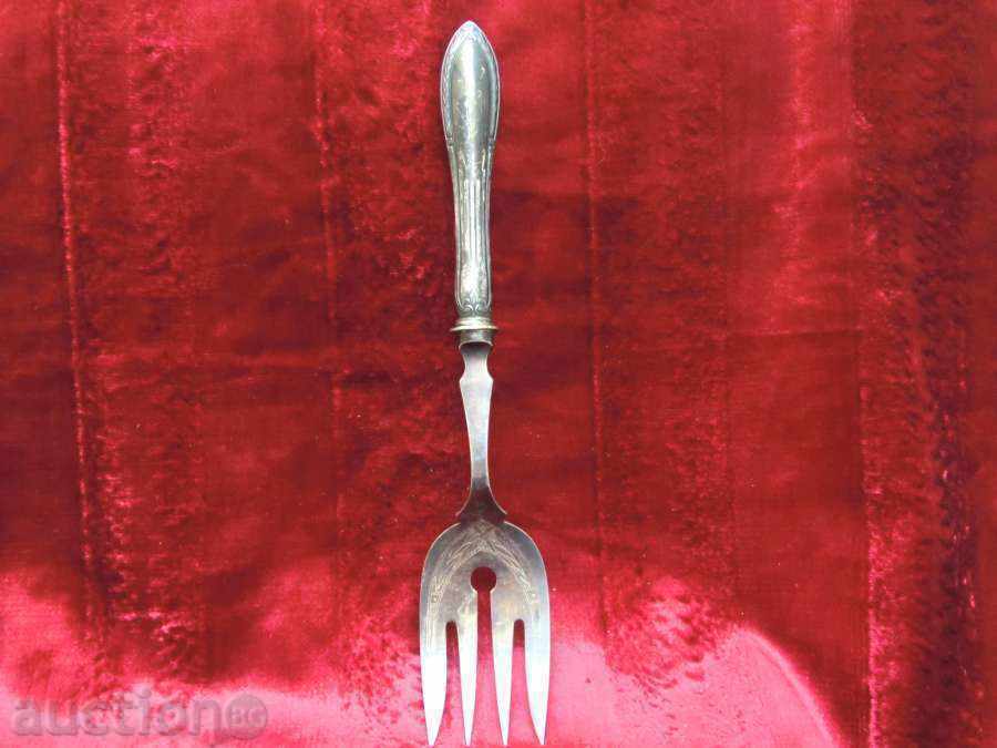 Big silver fork - France-ch. of HCV - 0.800 with price 290.00 BGN | € 148.27 Big silver fork - France-ch. of HCV - 0.800 with price 290.00 BGN | € 148.27