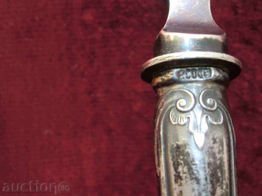 Big silver fork - France-ch. of HCV - 0.800 - 5 Big silver fork - France-ch. of HCV - 0.800 - 5