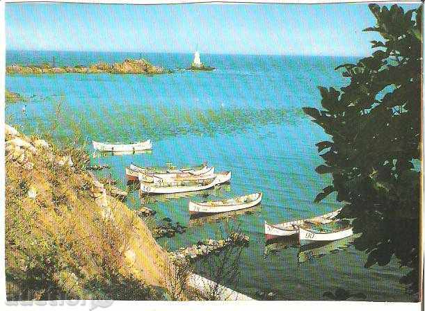 Καρτ ποστάλ Βουλγαρία Αγαθούπολη Bay *