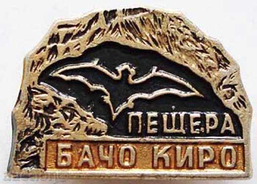 1521. Bulgaria tourist badge Bacho Kiro Cave