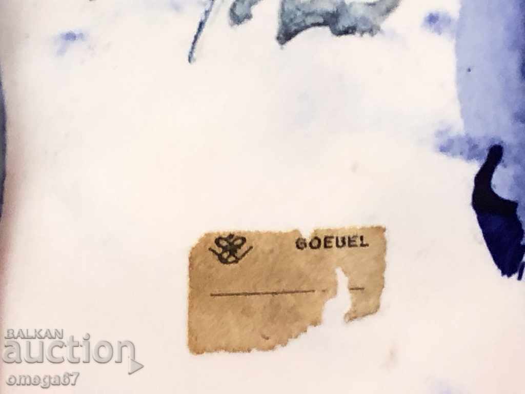 Стара порцеланова статуетка-икона на Св.Мария-Магдалена - 6