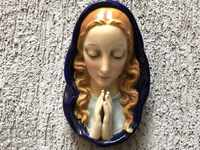Old Porcelain Statue-icon of St. Mary-Magdalena