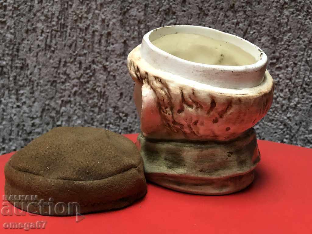 Porcelain head/tobacco box for storing tobacco - 5 Porcelain head/tobacco box for storing tobacco - 5