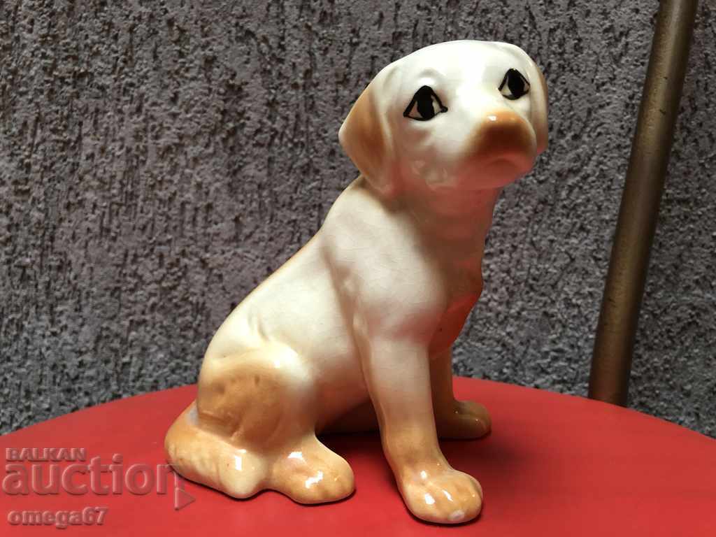 Porcelain figure of puppy - 6 Porcelain figure of puppy - 6