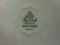Порцеланов Пепелник-Rosenthal/CHIPPENDALE---Нач.наXXв.---