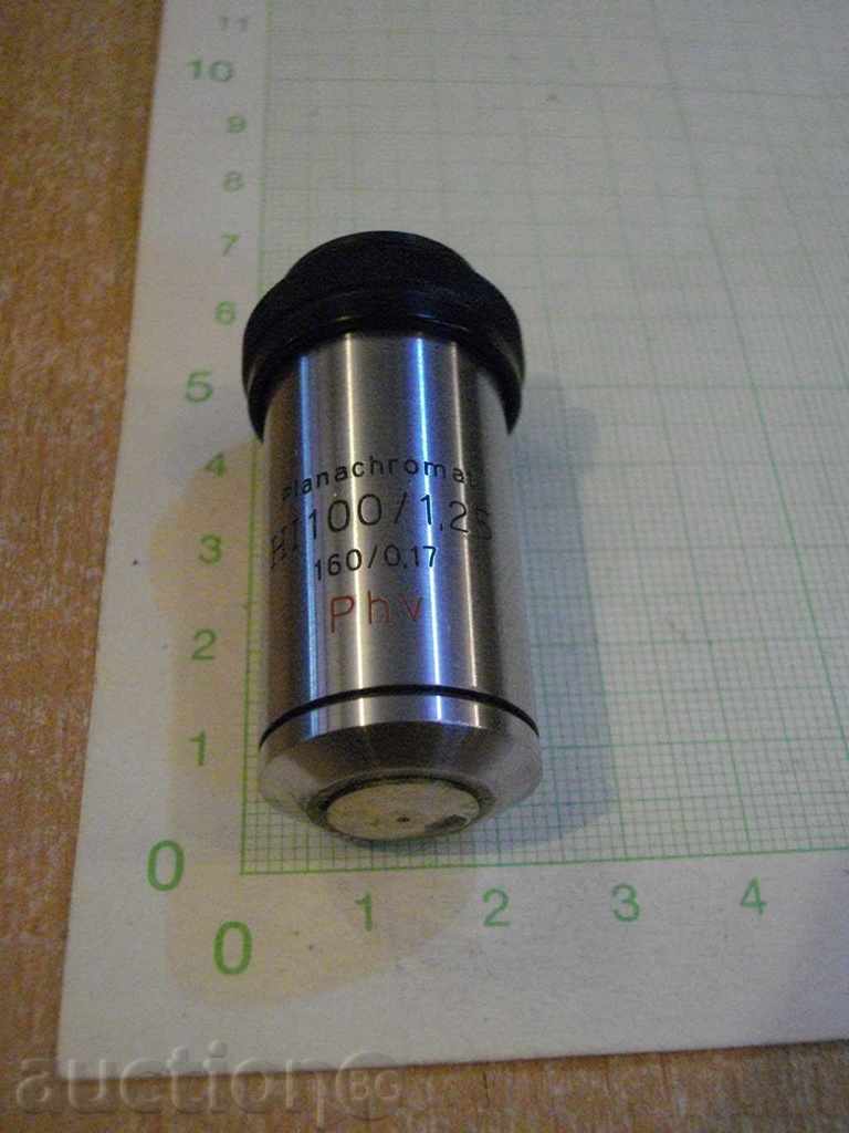 Microscope Lens (Planachromat-HI 100 / 1.25-160 / 0.17-Phv) with price 150.00 BGN | € 76.69