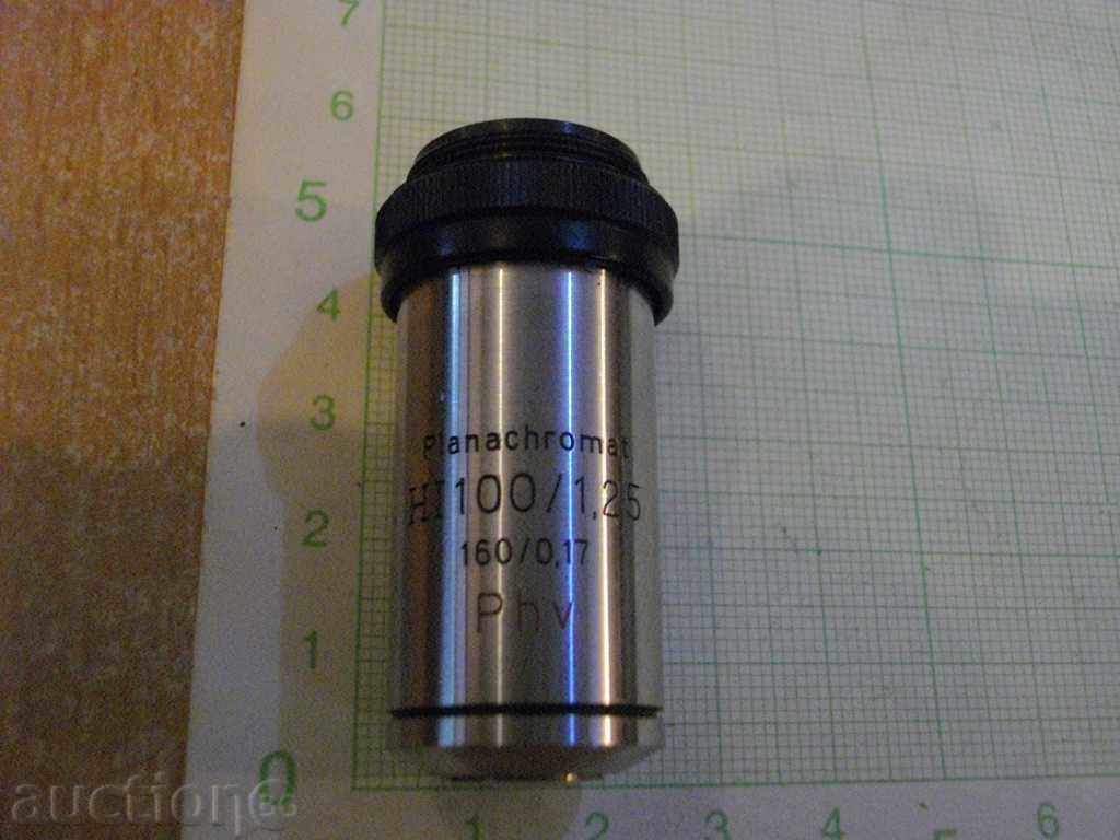 Delivery of Microscope Lens (Planachromat-HI 100 / 1.25-160 / 0.17-Phv)