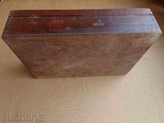 Delivery of Old wooden pyrographic box Delivery of Old wooden pyrographic box