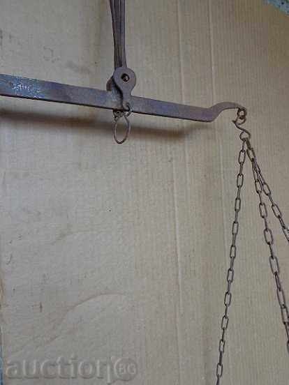 Delivery of Old scale, pallet, scales, beginning of the twentieth century