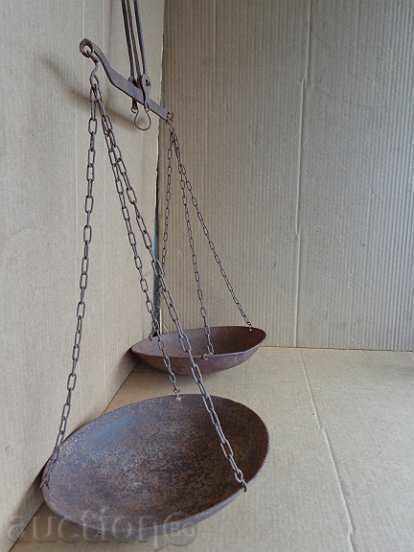 Old scale, pallet, scales, beginning of the twentieth century - 6