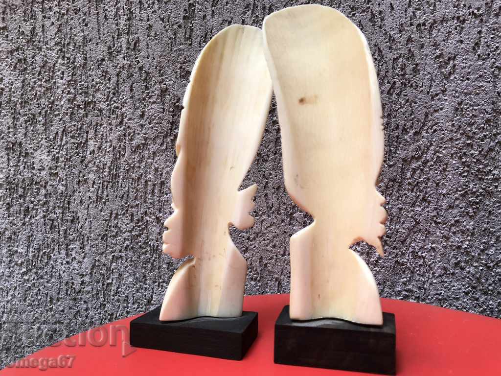 Lot of ivory /253g/ Single-sided - 5