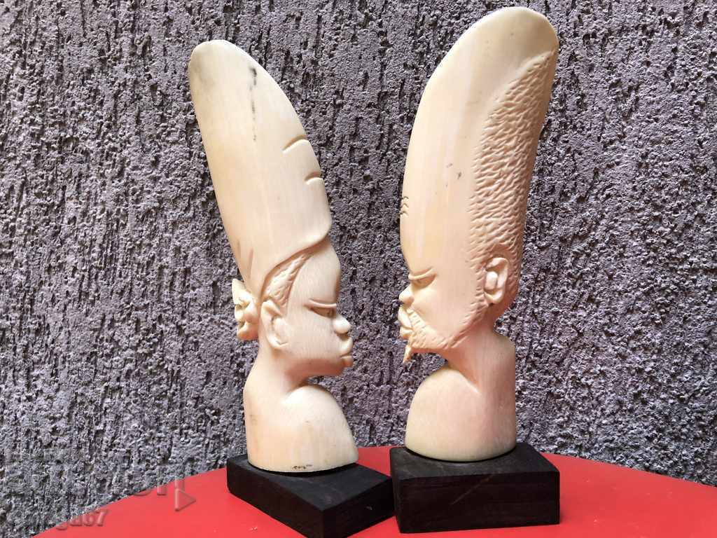 Lot of ivory /253g/ Single-sided