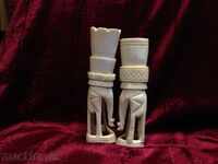 Lot COST of two vases for dry flowers - second sex