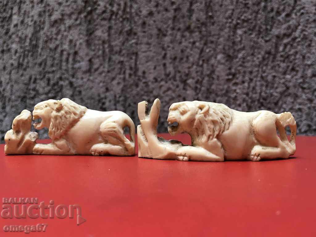 Lot of ivory /47.4 g/ 2.5 cm height