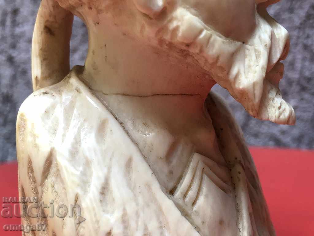 Ivory, exquisite item, male bust - 6
