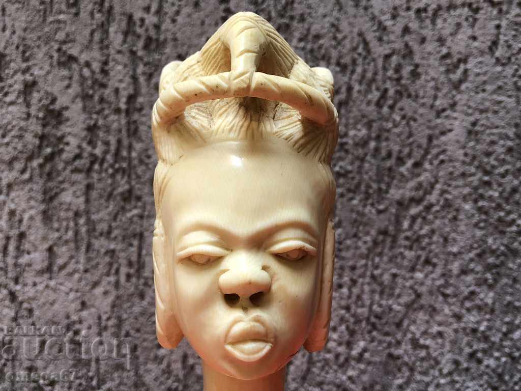 Ελεφαντόδοντο ωραία γυναικεία προτομή - 5 Ελεφαντόδοντο ωραία γυναικεία προτομή - 5