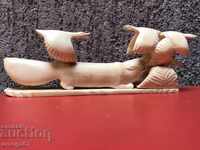 CHUKOTKA-sρ. του XX αιώνα - Δόντι από θαλάσσιο ίππο