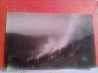 Old postcard-Fire in Rila-1902