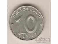 + GDR 10 pfennig 1952 Α