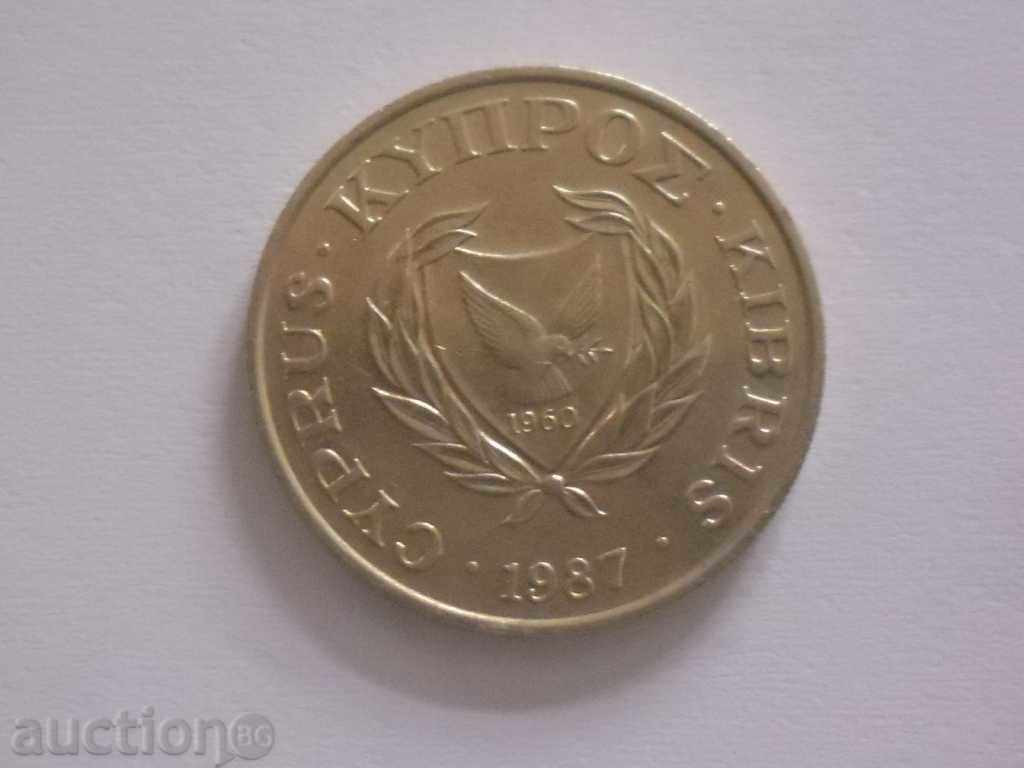 5 CENT 1987 - Κύπρος με τιμή 1.00 BGN | € 0.51 5 CENT 1987 - Κύπρος με τιμή 1.00 BGN | € 0.51