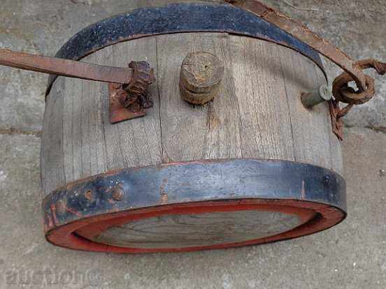 Old bucket, flask, barrel, crank, wooden with price 149.00 BGN | € 76.18