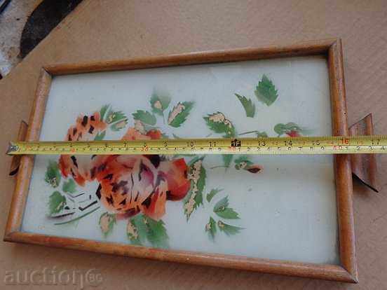 Old tray, tray, plateau from the 30s of the twentieth century with price 36.00 BGN | € 18.41